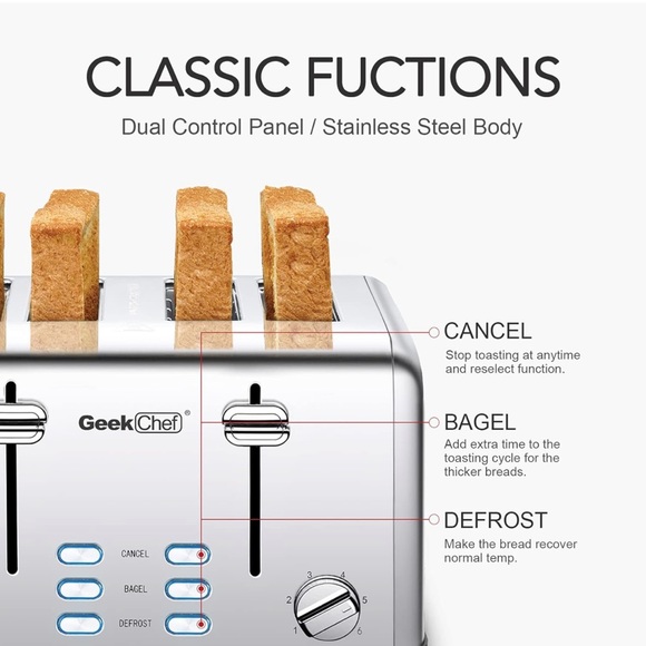 Toaster4 slice - Picture 5 of 6